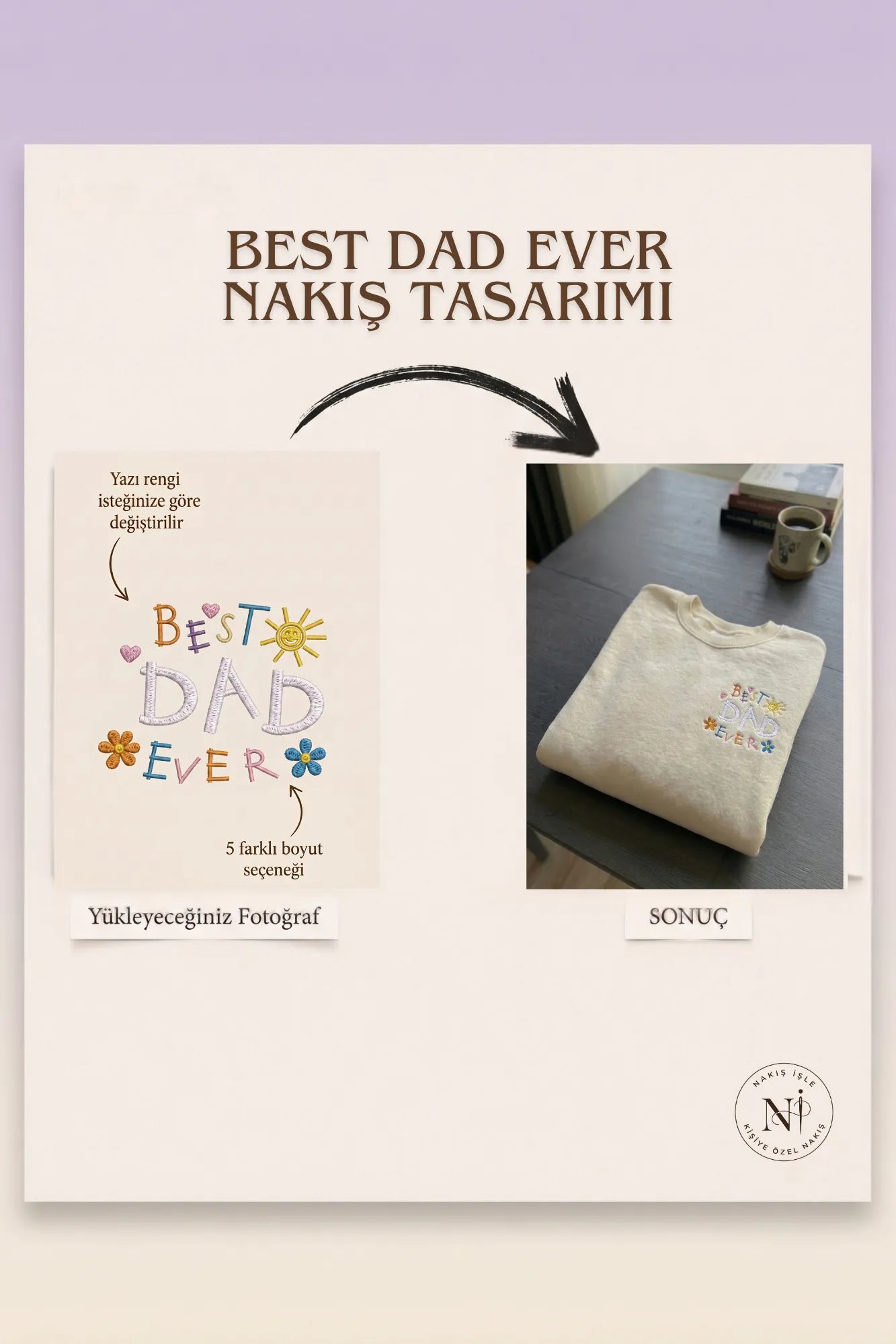 Çocuk Çizimiyle Dad
