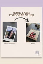 H x M E Yazılı Fotoğraf Nakışı