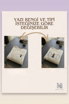 D A D Yazılı Fotoğraf Nakışı