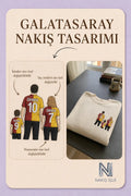 Sarı-Kırmızı Formalı Anne-Baba-Çocuk