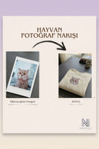 Kişiye Özel Hayvan Fotoğraf Nakışı