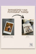 İstediğiniz Yazı + Fotoğraf Nakışı