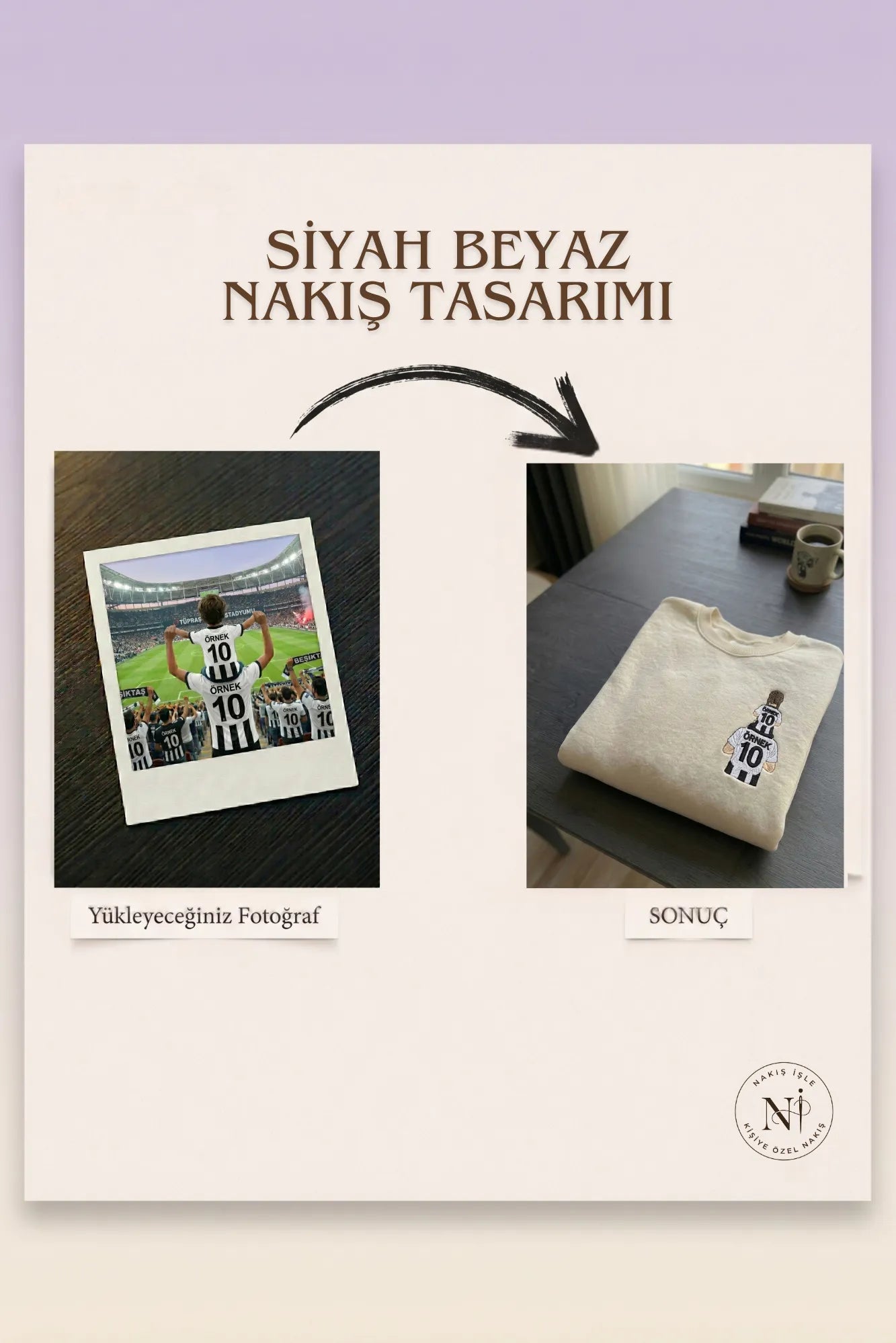 Siyah-Beyaz Formalı Baba-Çocuk: Omuzda