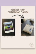 Bordo-Mavi Formalı Baba-Çocuk: Omuzda
